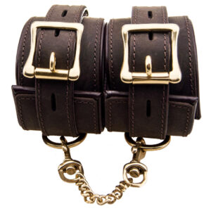 BOUND Nubuck Leather Wrist Restraints