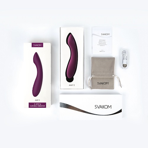 Svakom Amy 2 G-Spot and Clitoral Vibrator - Image 7