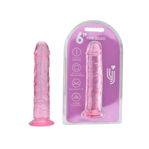 Loving Joy 6 Inch Suction Cup Dildo Pink