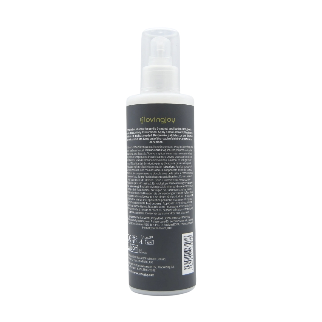 Loving Joy Silk Hybrid Lubricant 250ml - Image 4