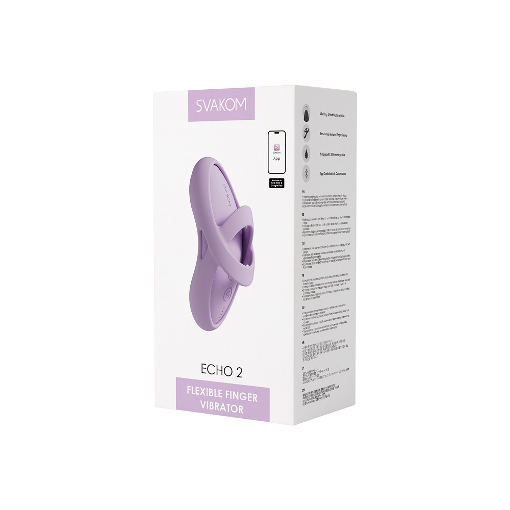 Svakom Echo 2 Panty Vibrator Lilac - Image 8