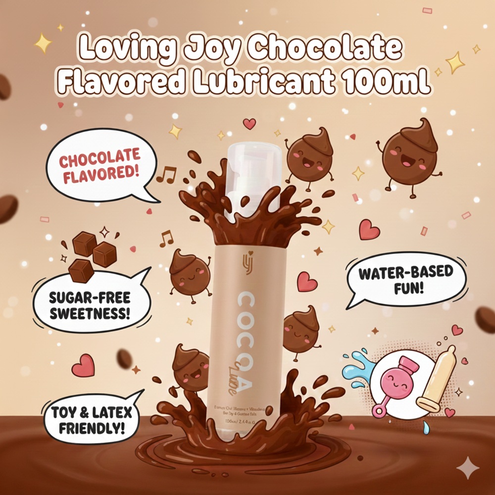 Loving Joy Chocolate Flavoured Lubricant 100ml - Image 4