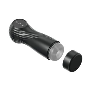 Rev Sucking and Vibrating Male Masturbator