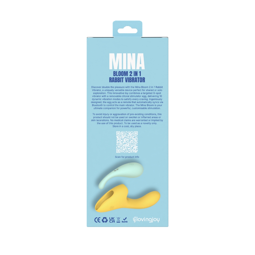 Mina Bloom 2 in 1 Rabbit Vibrator - Image 9