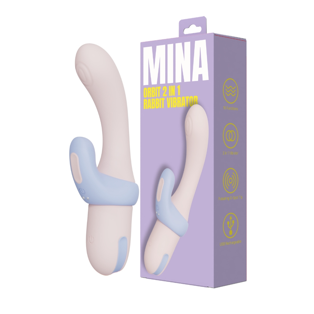 Mina Orbit 2 in 1 Rabbit Vibrator - Image 6