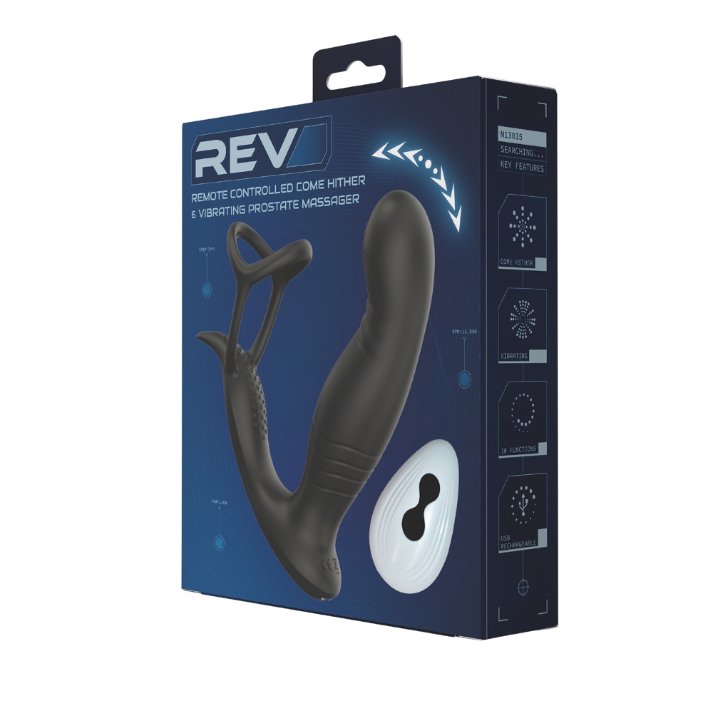 Rev Remote Controlled Come Hither & Vibrating Prostate Massager - Image 10